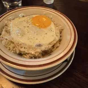 Fried Egg and Ginger rice