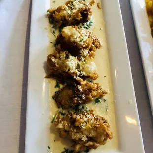 Fried Oysters Rockefeller