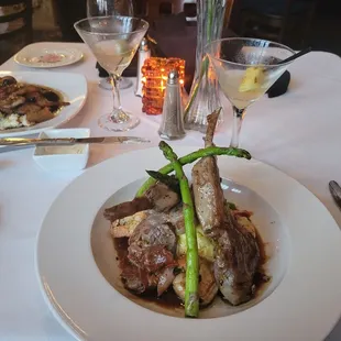 Prosciutto Wrapped Lamb Chops