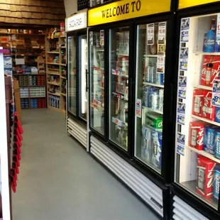 the inside of a store