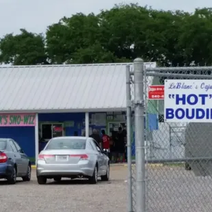 Far away shot, they have a drive thru.