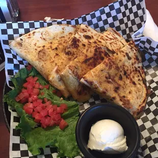 Blackened Chicken Quesadillas