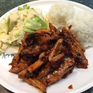 Spicy Teriyaki Lunch Special