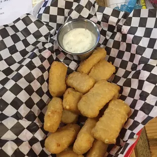 Mac &amp; Cheese Bites