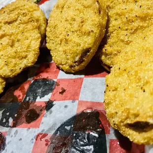 Fried green tomatoes