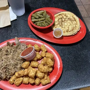My dinner. Huge and delicious!