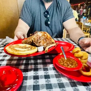Rib platter
