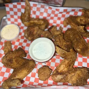 Chicken Cajun Spiced Wings