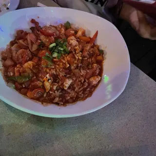 Alligator & Chicken Jambalaya