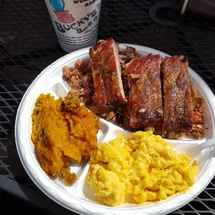Sooooo delicious!!! Must have the Sweet Potato Crunch, mac n cheese and the pork dish (pulled pork and ribs)