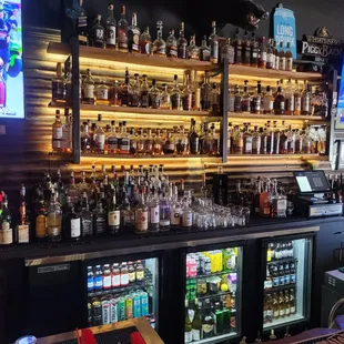 Bar.. Liquor choices