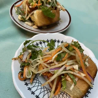 Korean Glazed Tofu Hot Buttered Buns