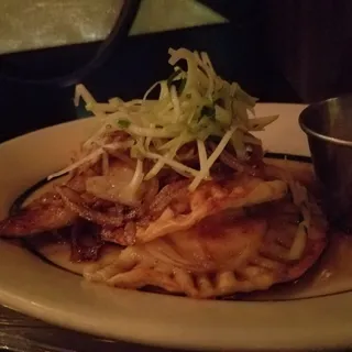 Smoked Cheddar Pierogies