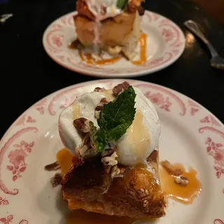 Bourbon Pecan Bread Pudding