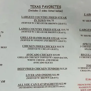 Texas Favorites