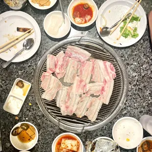 Thin Slice Pork Belly BBQ
