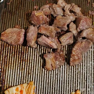 Marinated beef short ribs