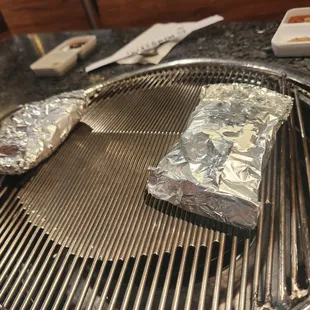 This is there corn cheese being prepared