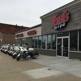 Bud&apos;s looks amazing on the outside and looks like a favorite for our Indiana motorcycle troopers from all over the state.