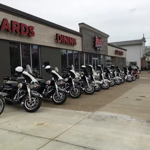 From Indians to Harley&apos;s all looking sharp in front of the new Bud&apos;s.