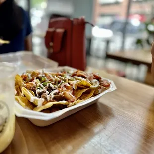 Beef bulgogi nachos