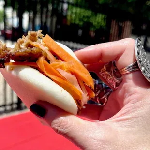 Grilled Pork Bao