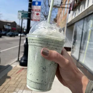 Mint Chocolate Chip Shake