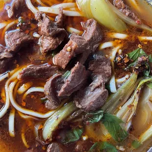 Taiwanese beef noodle soup