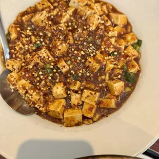 Ma po tofu! So very good!