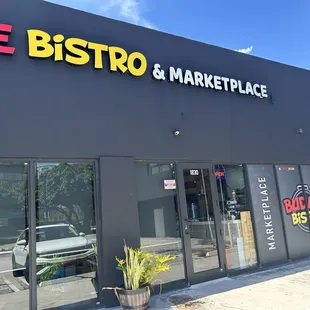budare bistro has a little market place to buy frozen foods tequenos chocolate etc and then next door the restaurant
