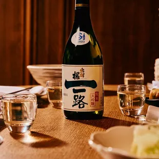 sushi and sashimi, drink