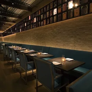 sushi and sashimi, interior