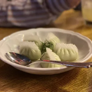 Edamame Dumplings