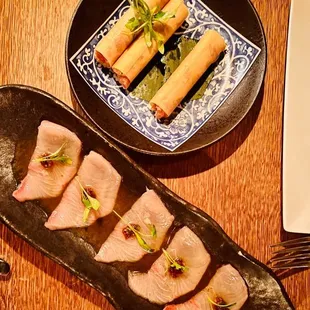 Tuna Tartare Spring Rolls