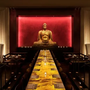 interior, sushi and sashimi