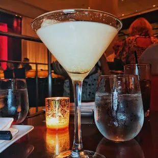 Enlightenment -- Grey goose vodka, lychee, lemon