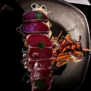 Wasabi Tuna Tataki