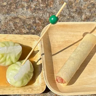 Tuna Tartare Spring Rolls