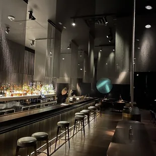Upstairs bar
