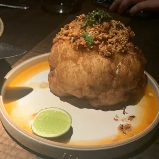Whole Roasted Cauliflower