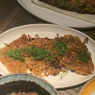 Crispy Scallion Noodles