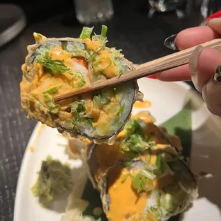 Spicy Lobster Tempura Sushi Roll