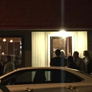 A busy night at the Buddha Barn.