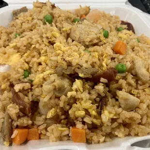 Buddha Belly fried rice. Like combo fried rice with a little something extra