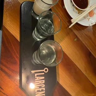 Birthday shot courtesy of the restaurant