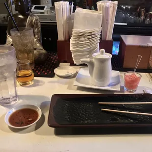 Finished sushi! Sorry, it was rather good.