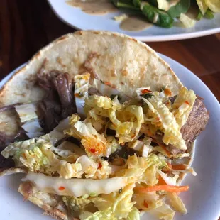 Korean beef tacos