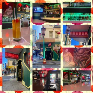 Montage of images from Buddha Lounge