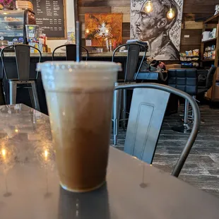 Escobar with oat milk