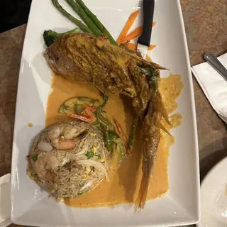 Red Snapper Red Curry